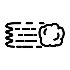Snowball Vector Line Icon Design
