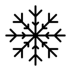 Frost Vector Line Icon Design