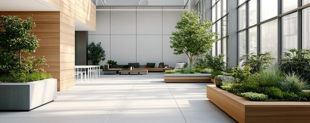 Enhance urban rooftop lounges with green spaces and design