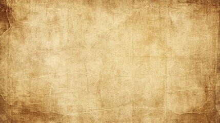 Fototapeta premium Aged Textured Paper Background Showing Wrinkles and Fading