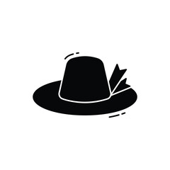 Pamela Hat vector icon