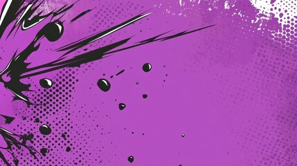 purple simplistic comic book style background