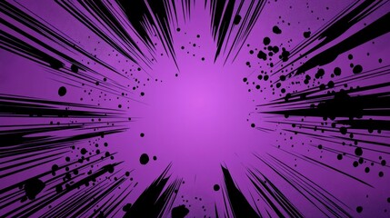 purple simplistic comic book style background