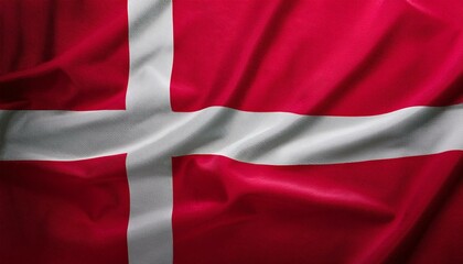 Fototapeta premium National Flag of Denmark