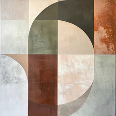 Abstract and colorful paint