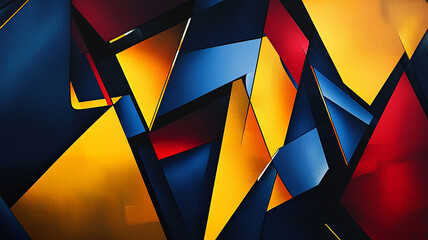 Abstract and colorful paint