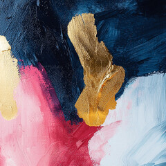 Abstract and colorful paint