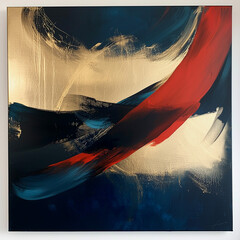 Abstract and colorful paint