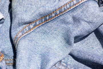 Naklejka premium blue jeans fabric