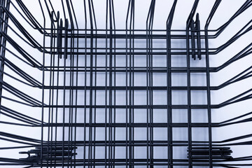 Metal mesh frame space