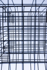 Metal mesh frame space
