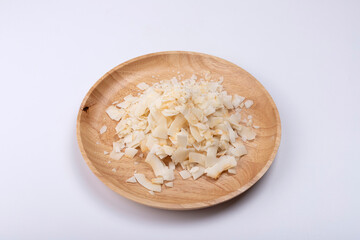 Dried coconut nut slices