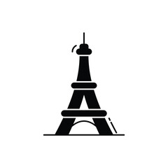 Eiffel Tower vector icon