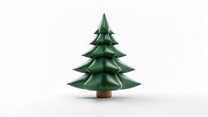 Fototapeta premium Christmas holiday flat icons - Santa Claus, xmas tree, star, snow man, gifts.