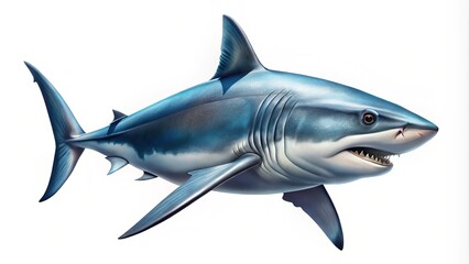 Fototapeta premium Shark Design Template: Fierce & Modern Aquatic Animal Branding
