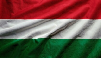Obraz premium National Flag of Hungary, Hungary Flag,