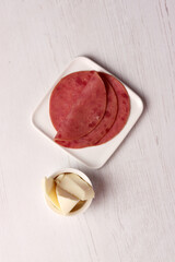 macaroni schotel ham cheese parmesan mozarella desert pasta baked snack business photo background