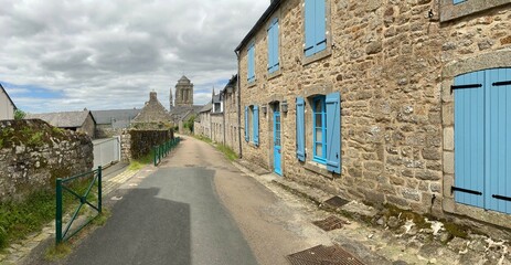 Ballade à Locronan en Bretagne Cornouaille Finistère France	