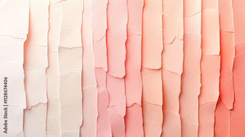 Poster abstract pink and peach textured gradient background