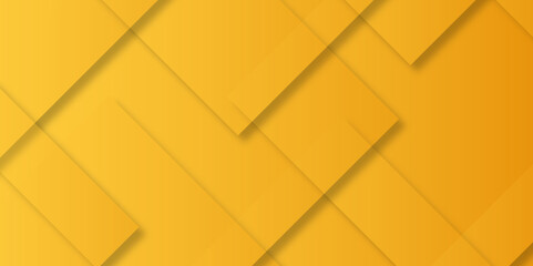 Abstract modern yellow, orange pattern geometric luxury gradient line background random square shape design. 3d shadow effects, modern design template background. layered geometric triangle shapes.
