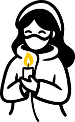 촛불 집회 candlelight