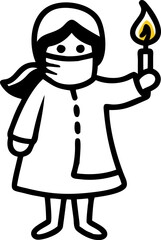 촛불 집회 candlelight