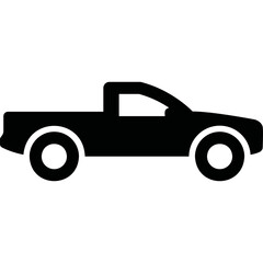Simple vector icon car