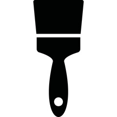 Simple vector icon wall paint brush