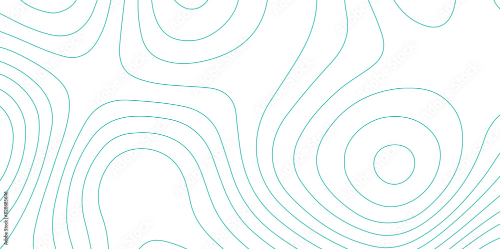 Poster abstract design with seamless pattern with lines topographic map. geographic mountain relief. retro 