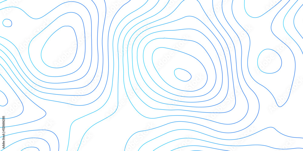 Poster abstract design with seamless pattern with lines topographic map. geographic mountain relief. retro 