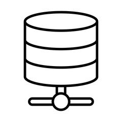 Data Packet line icon