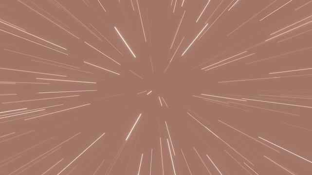 Mocha mousse light tunnel abstract animation, trendy 2025 background design