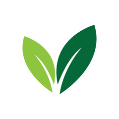 Leaf Logo Images design Template Icon