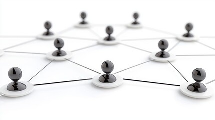 Global Network Connection, Teamwork, Business