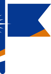 Marshall Islands Flag Crisp Icon