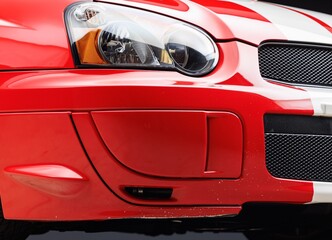 Passenger side headlight