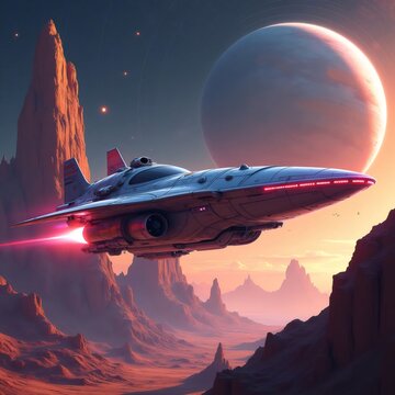 Explora nuevos horizontes con nuestra nave espacial de &uacute;ltima generaci&oacute;n, dise&ntilde;ada para conquistar el cosmos
