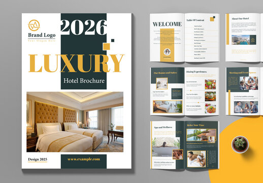 Luxury Hotel Brochure Template