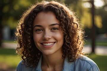 a_portrait_of_a_smiling_young_woman