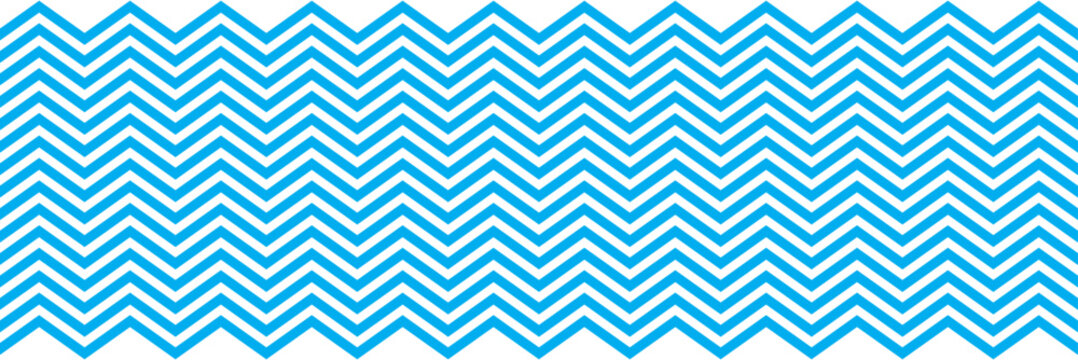 Waves line set. Wave ornament pattern. Set of wavy zigzag lines. Wave thin line background. Vector zigzag and wavy horizontal underline. Vector illustration. Blue zig zag wave pattern background. 