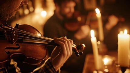 Candlelit Violin Concert: A Serene Musical Evening