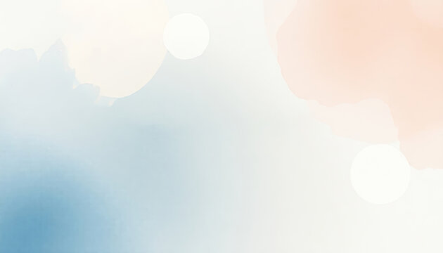 Artistic certificate design featuring soft watercolor textures and geometric shapes, certificate background with certificate border