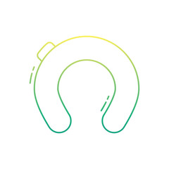 Neck Pillow vector icon