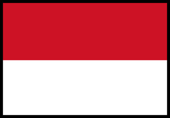 Monaco Flag rectangle Icon