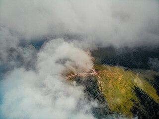 Aerial photography of grasslands in Zhangjiakou, Hebei