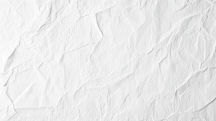 Fototapeta premium Textured white paper surface with visible creases in bright lighting