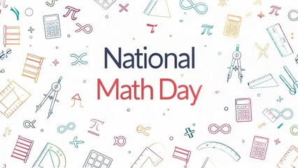 National Mathematics Day Vector illustration .December 22..
