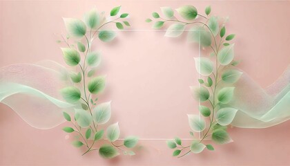 A soft and elegant pastel background featuring gentle shades of purple, pink, and blue, adorned with delicate leaf patterns. The design exudes warmth and sophistication.