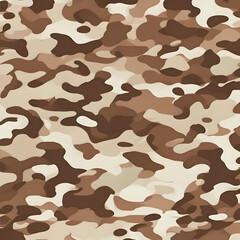 Naklejka premium camouflage, army pattern, safari style, brown, khaki color, fashionable design for fabric