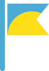 Palau Flag Crisp Icon